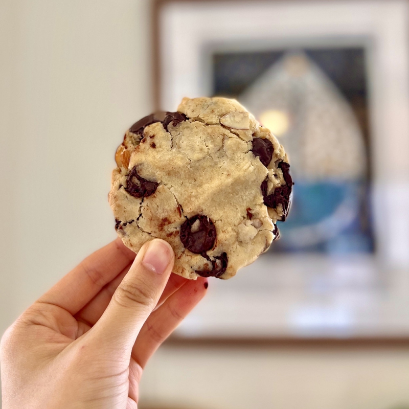 [화,수,목 발송]지브로와 돌멘 비건 건강한 초코칩쿠키 과자 선물 세트 (4P) 상품이미지