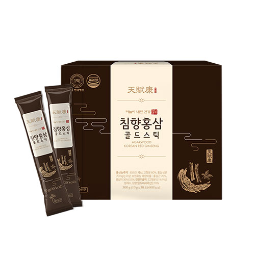 [천부강]  침향홍삼 골드스틱 10g x 30포