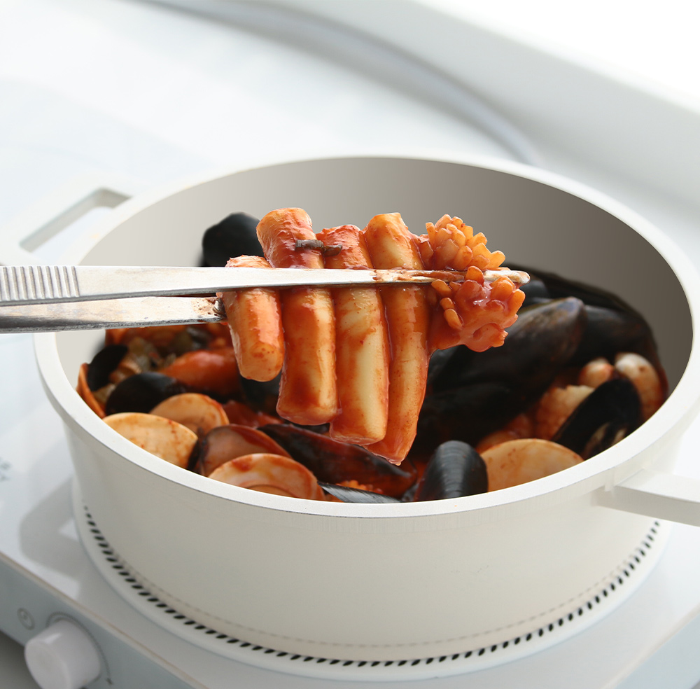 지브로와 해물 떡볶이 500g 바다그맛 얼큰 맛집 해물 밀키트 상품이미지