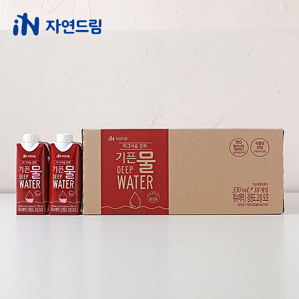 자연드림 마그네슘강화 330ml x 18개입