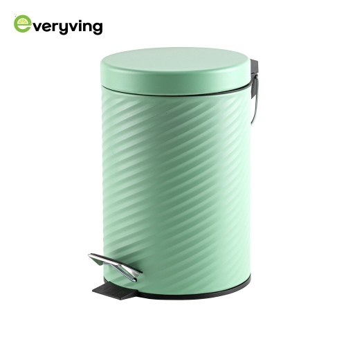 [에브리빙] 무소음 페달 휴지통 3리터