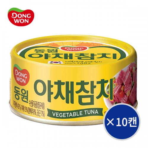 [동원] 야채참치 150g×10캔