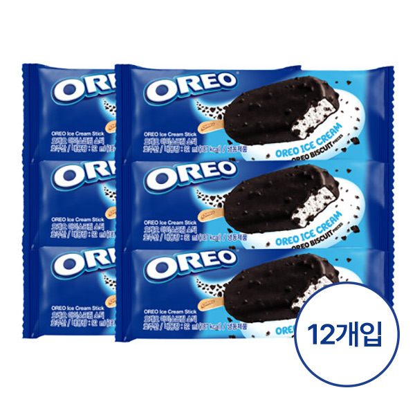 [OREO] 오레오 아이스크림(스틱) 92ml×12개입 상품이미지