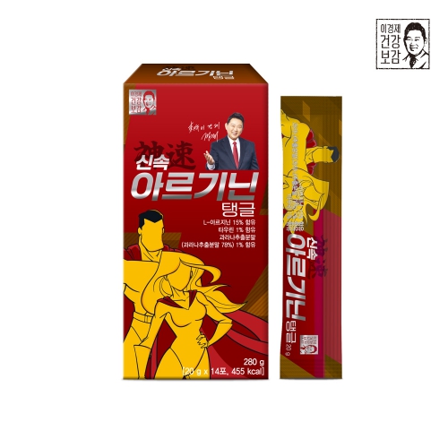 [래오이경제] 신속 아르기닌 탱글 활력부스터 젤리스틱 (20g*14포)