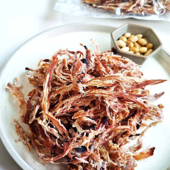 [산골어부]삼천포에서 구운 대용량 참 오징어 200g 상품이미지