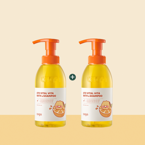 [1+1][타가] 비건 어린이 올인원 비타바스앤샴푸 300ml