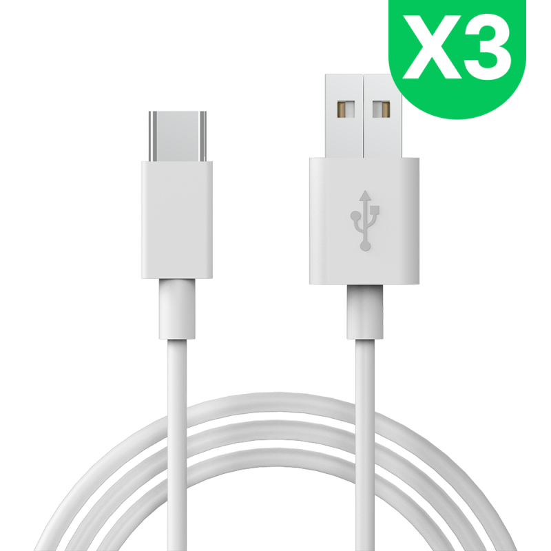 [스카이]18W USB-C타입 고속충전케이블 1.5M x3개 상품이미지