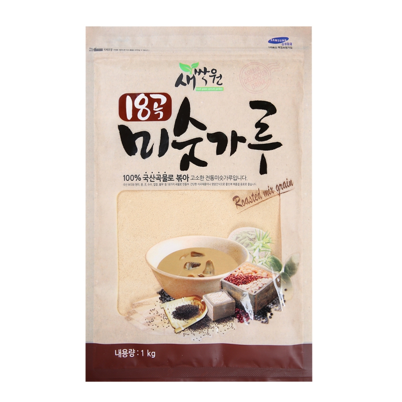 [김포맥아식품] 국내산 프리미엄 18곡 미숫가루 1kg 상품이미지