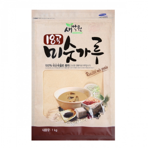 [김포맥아식품] 국내산 프리미엄 18곡 미숫가루 1kg