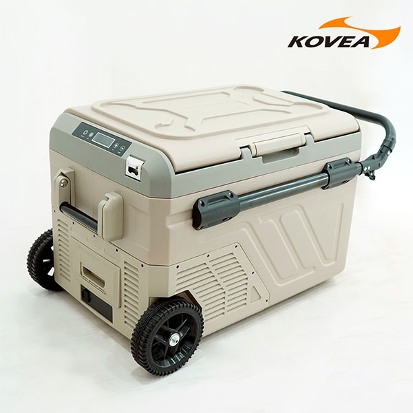 [코베아] 무빙 냉동고 40리터 (KECQ9DU-01/가정/차량겸용/저소음/콤프레샤/냉장냉동/캠핑냉장고) 상품이미지