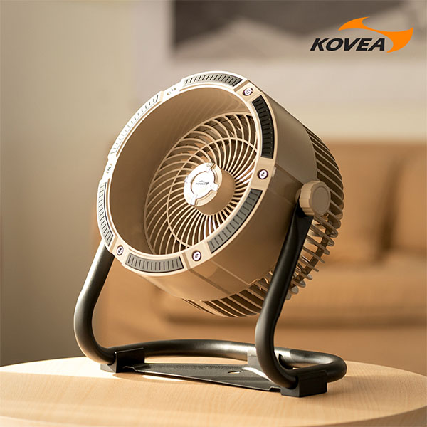 [코베아] 360도 회전 무선 써큘레이터 알파 (KECQ9DT-04/메탈거치대/캠핑선풍기) 상품이미지