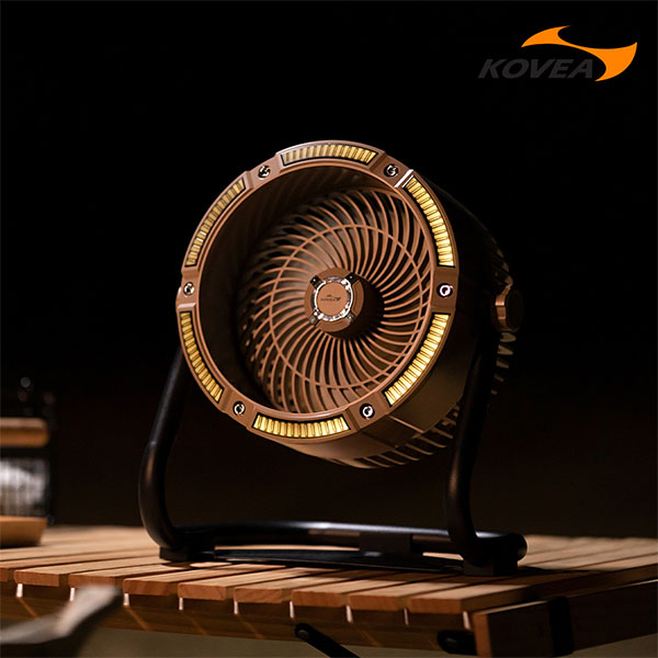 [코베아] 360도 회전 무선 써큘레이터 알파 (KECQ9DT-04/메탈거치대/캠핑선풍기) 상품이미지