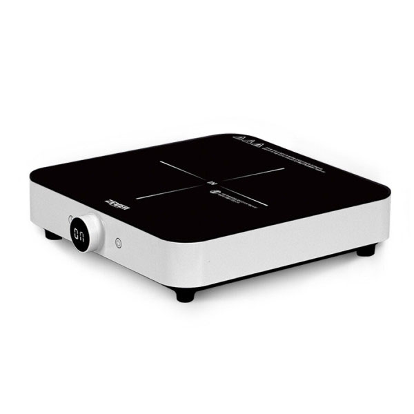 [제벤] IH 스퀘어 플레이트 1구 인덕션 (ZB-2000W/고속가열/과열방지/9단계온도조절) 상품이미지