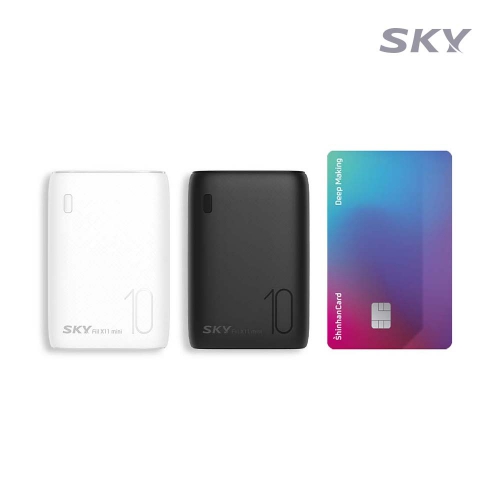 [스카이] 필 20W PD 미니 고속 보조배터리 10000mAh X11