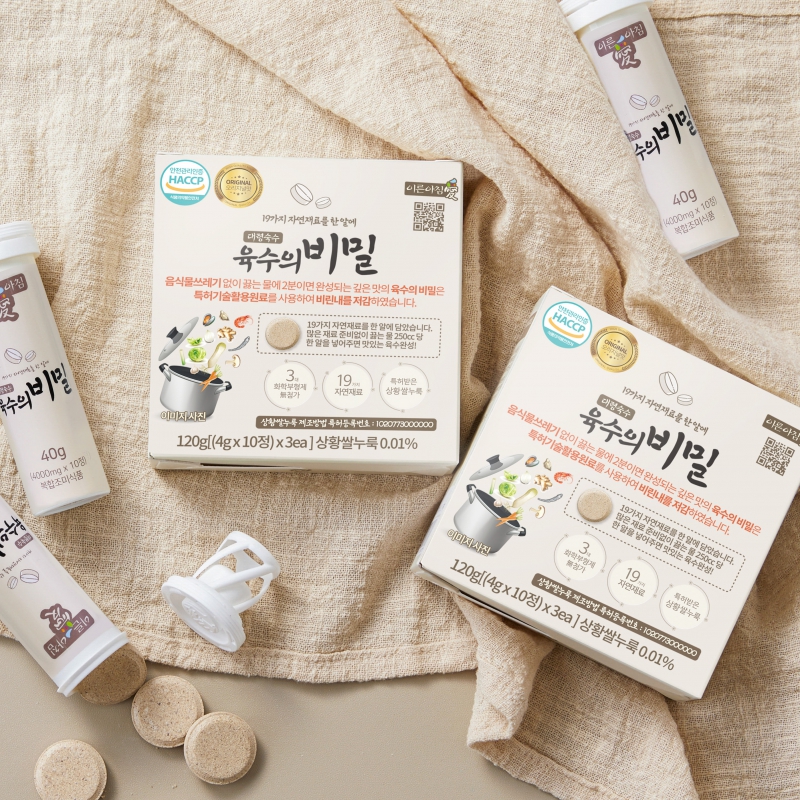 육수의 비밀 기본맛/훈연맛 (30정) 상품이미지