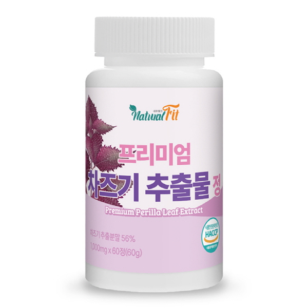 [네추럴핏] 프리미엄 차즈기 추출물 1000mg x 60정 상품이미지