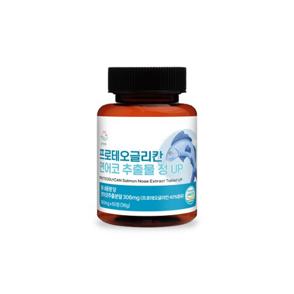 [순수한줌] 프로테오글리칸 연어코 추출물 정 UP 600mg x 60정 상품이미지