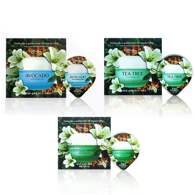 에코브런치 수면팩  시카그린 아보카도 티트리 中 택1 15ml X 10개 상품이미지
