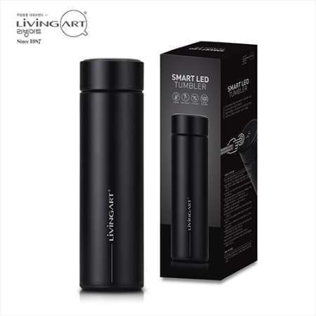 [리빙아트]_스마트 LED텀블러 350ml 상품이미지