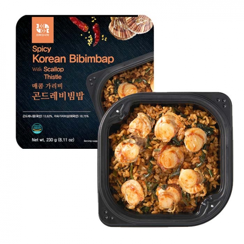 어부의식탁 매콤 가리비 곤드레비빔밥 230g x5개