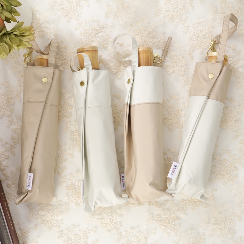 키자와 셀프 폴드 초경량 3단 암막 양산 M50XT-063PI 상품이미지