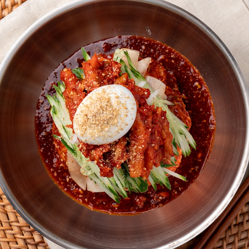 하남 맛집 비빔 육수 명태 칡면 풀 회냉면 X 5팩 (명태회350g+칡1.000g+육수1,800g+소스250g) 상품이미지