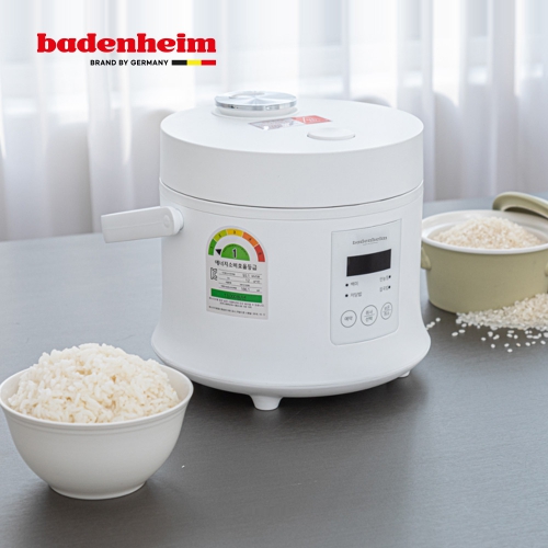 [바덴하임] 디지털 저당밥솥 1.6L (화이트,블랙)