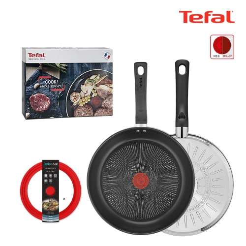 [테팔] IH 딜리셔스 28+멀티뚜껑(레드)