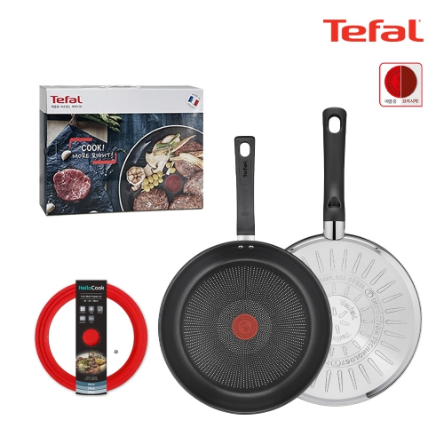 [테팔] IH 딜리셔스 24+28+멀티뚜껑(레드)