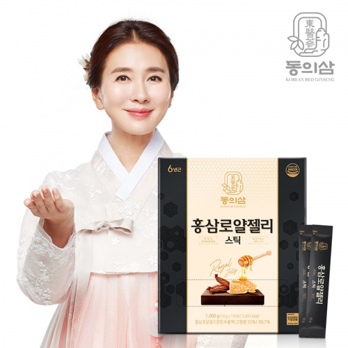 동의삼 홍삼로얄젤리스틱 10g x 100포 쇼핑백 포함 28일 16시