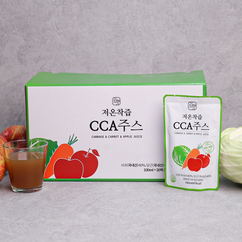 [오늘보감] 2025년 추석 선물세트 100% NFC착즙 국내산 클렌즙 CCA주스 100ml 30팩 상품이미지