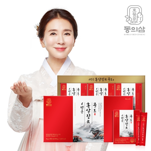 [동의삼] 6년근 홍삼진(眞)골드 10g x 90포 11일 16시