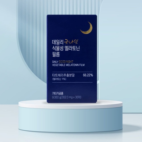 [서울제약] 데일리 굿나잇 식물성 멜라토닌 필름 30매입