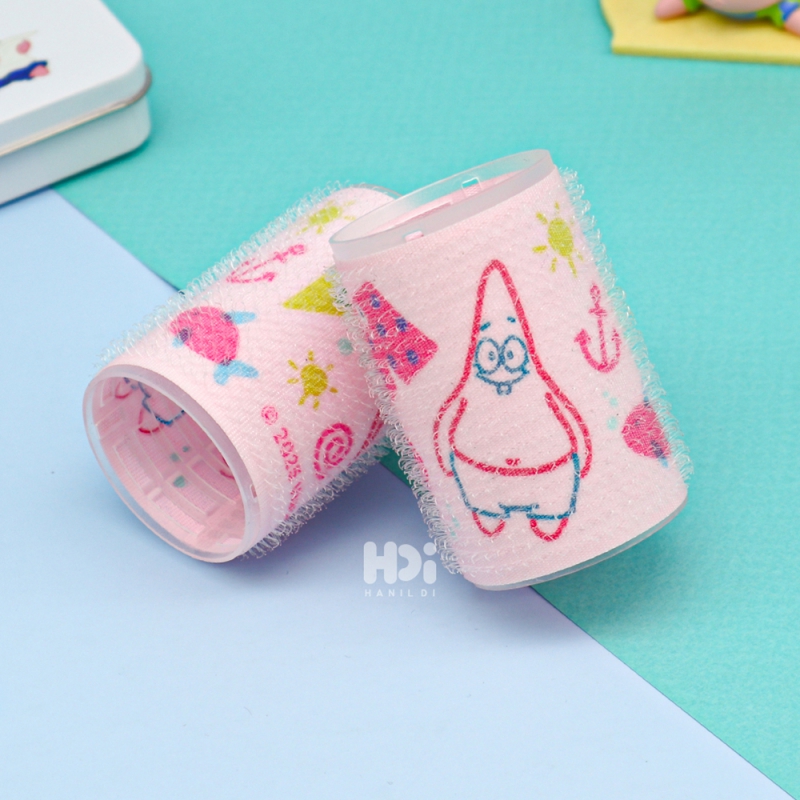 [레토] 스폰지밥 뚱이 헤어롤 구르프 2P 세트 (SBS-TH01) 상품이미지