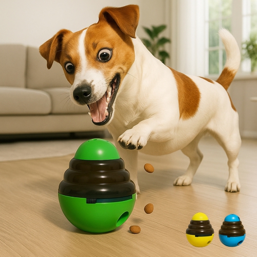 [레토] 강아지 노즈워크 간식 장난감 움직이는 오뚝이 스낵볼 (LPT-RP04)