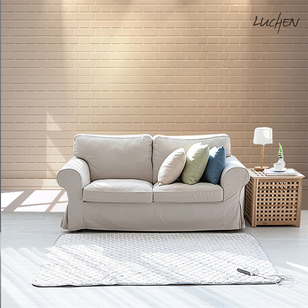 [루첸] 온정 소프트 워셔블 탄소 온열매트 싱글 (LZB-1000)6중안전장치/물세탁/12시간타이머/9단온도조절 상품이미지
