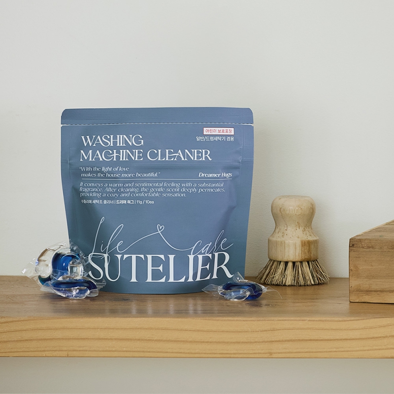 [수뜰리에] 고농축 캡슐 세탁기 청소 클리너 드럼 통돌이 10개입 상품이미지