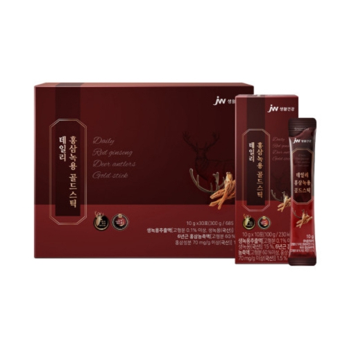 [JW생활건강] 데일리홍삼녹용골드스틱 (10g x 30포)