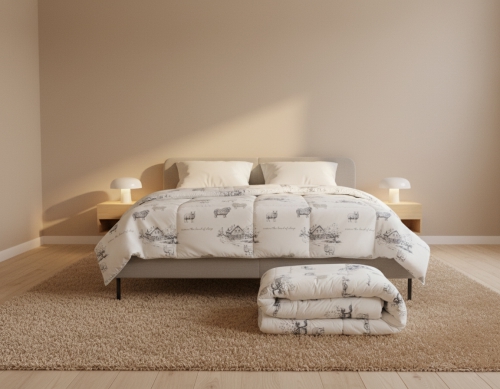 [Guy Laroche]  호텔식 코튼 울(양모) 이불Q