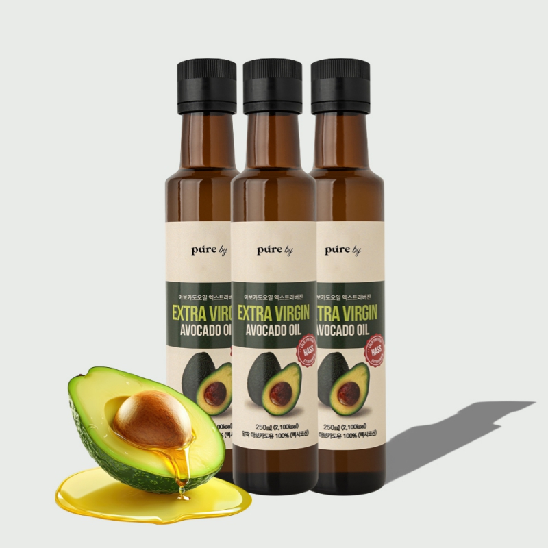 [pureby] 100% 엑스트라버진 HASS 아보카도 오일 250ml 상품이미지