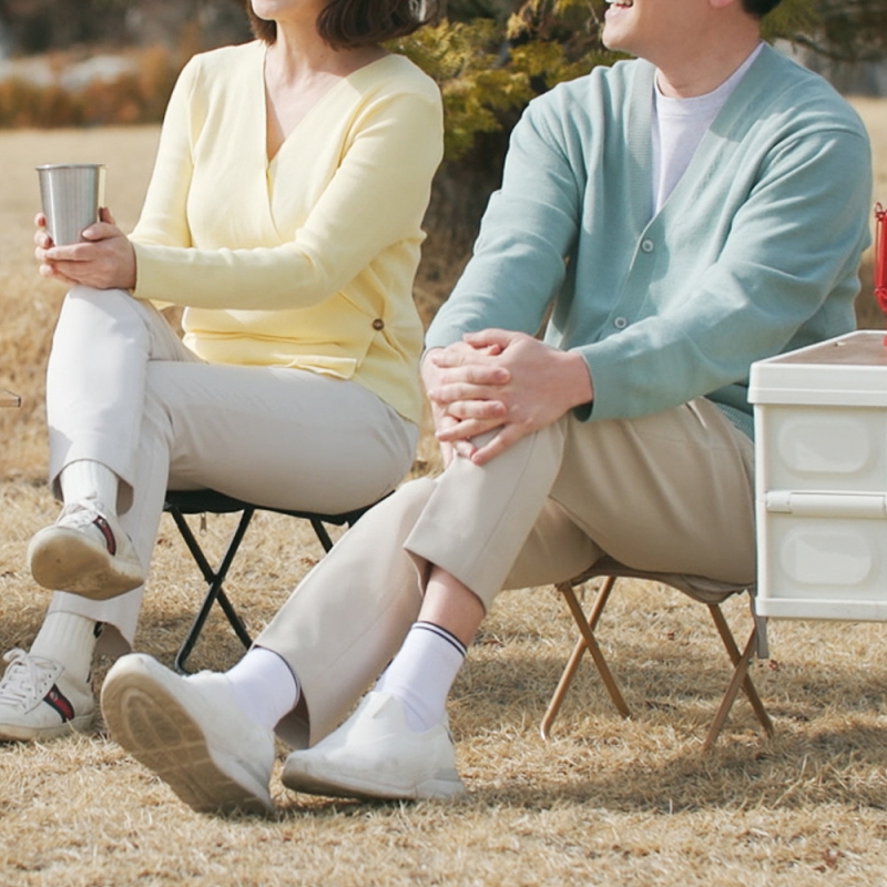 핏테라 1초 뚝딱의자 블랙+베이지 1세트 캠핑 등산 낚시 산책 피크닉 필수템 상품이미지