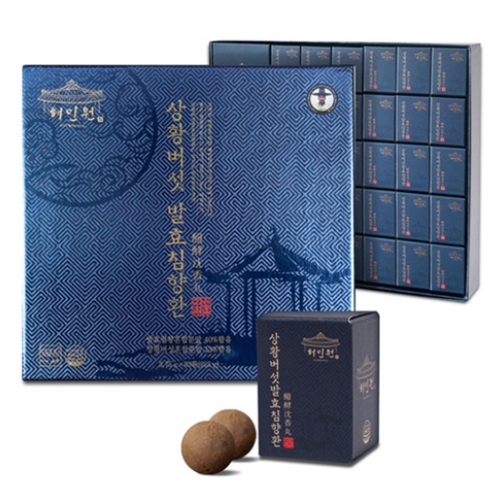 [혜민원] 상황버섯 발효침향환 3.75g x 30환 (쇼핑백 증정)