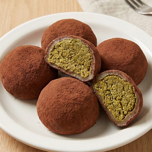 비건 두바이 피스타치오 두쫀쿠 초코볼 80g