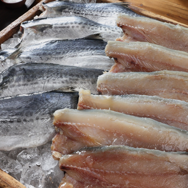 지브로와 남해 여수 자연산 등푸른 손질 팔뚝 삼치 1필렛 80g 이상 * 15필렛 총 1.2kg 이상 상품이미지