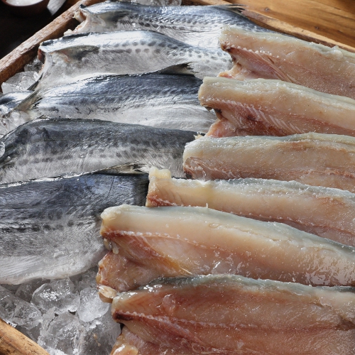 지브로와 남해 여수 자연산 등푸른 손질 팔뚝 삼치 1필렛 80g 이상 * 15필렛 총 1.2kg 이상