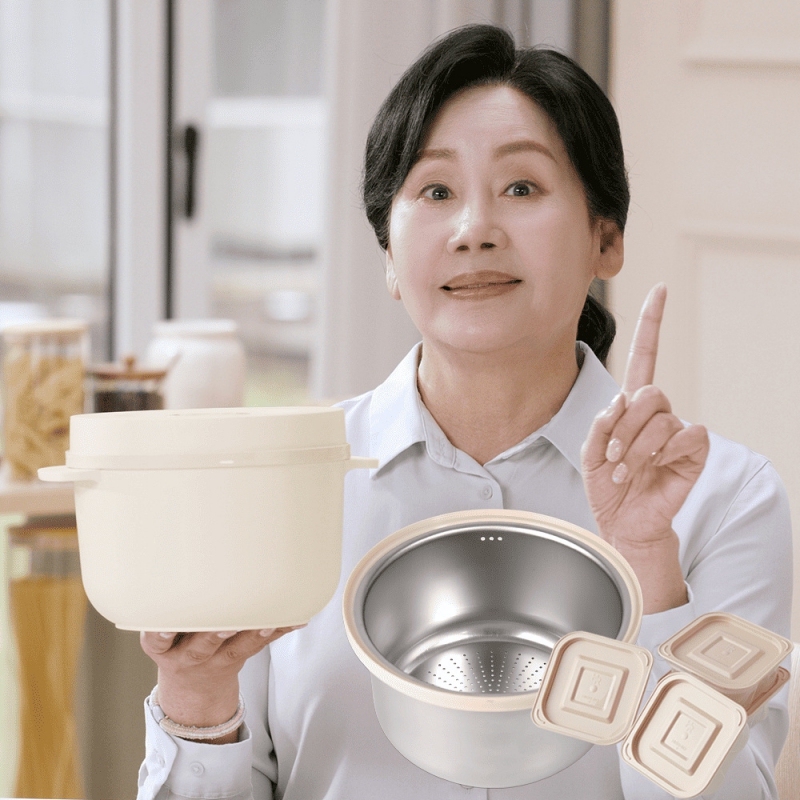 홍여진의 하이로 기본 저당 밥솥 1개 + 밀폐용기 4세트 298 상품이미지