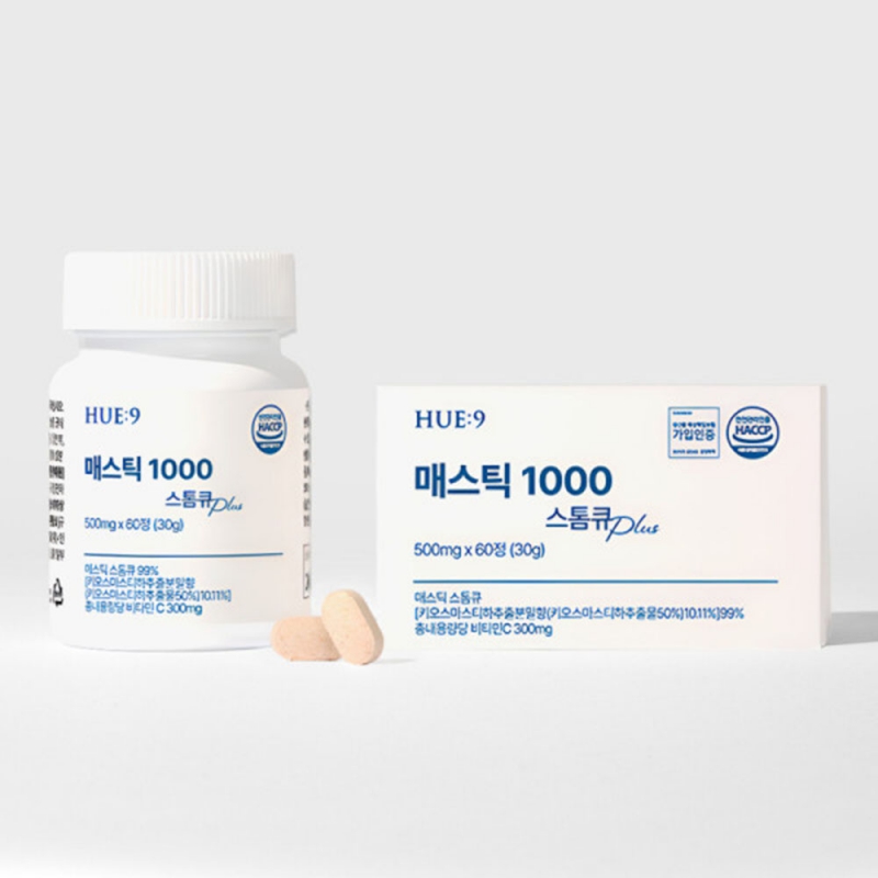 [HUE9] 위건강 매스틱+ 500mg x 60정 상품이미지