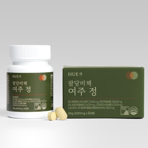[HUE9](1+1)6가지 재료를 더한 유기농 여주정 600mg x 60정