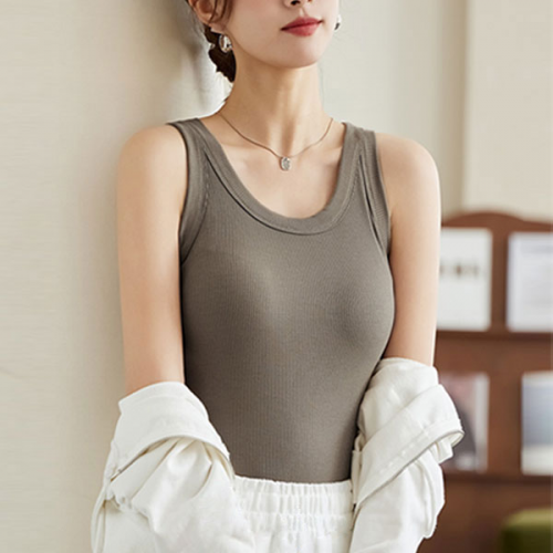 [공동구매][하루종일 편안한] 여성 런닝 모달 브라캡 나시 데일리 6종PT009