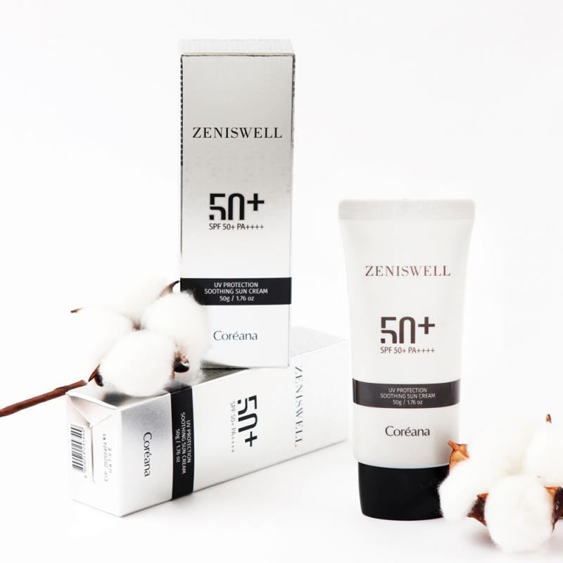 [공동구매] 코리아나 제니스웰 UV 프로텍션 수딩 선크림 SPF 50+ PA++++(50g) 상품이미지